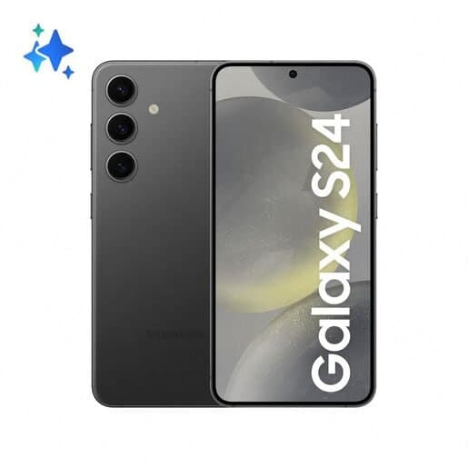 Smartphone Samsung Galaxy S24 256GB Preto 5G 8GB RAM Tela 6,2" Câm. Traseira 50+12+10MP Frontal 12MP