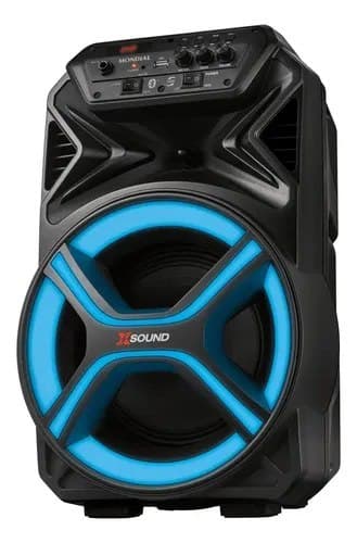 Caixa Amplificada Cm-400-l 400w Rms Preta Mondial Bivolt Preto