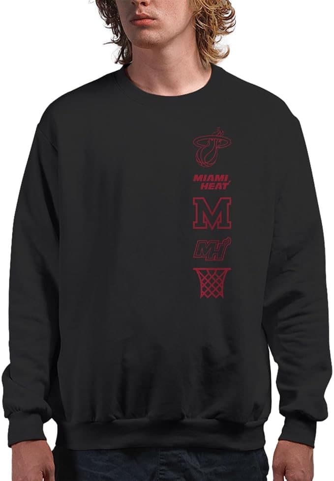 Junk Food x NBA – Logotipo LC Stacked – Casaco de lã adulto oficialmente licenciado para homens e mulheres