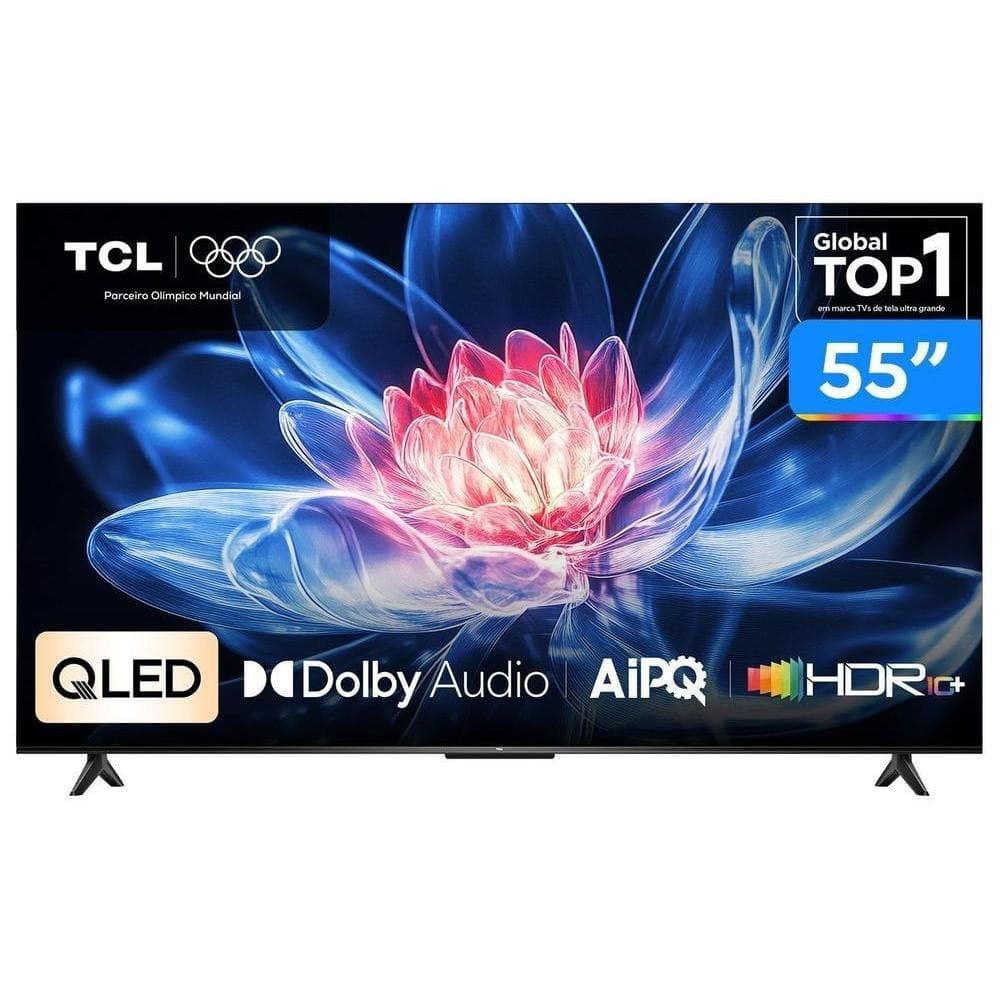 Smart Tv Tcl 55" 4K Uhd Qled Google Tv 2026