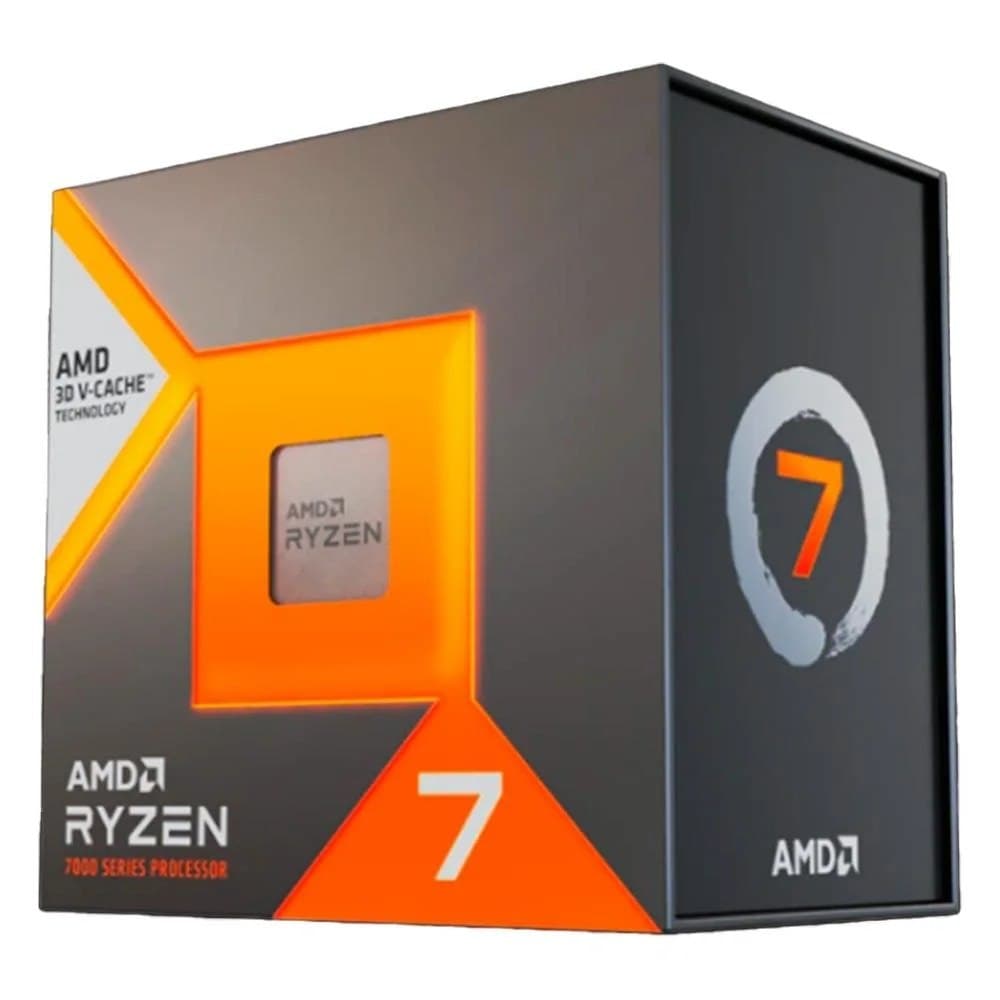 Processador Amd Ryzen 7 7800X3d, 5.0GHz Max Turbo, Cache 104Mb, Am5, 8 Núcleos