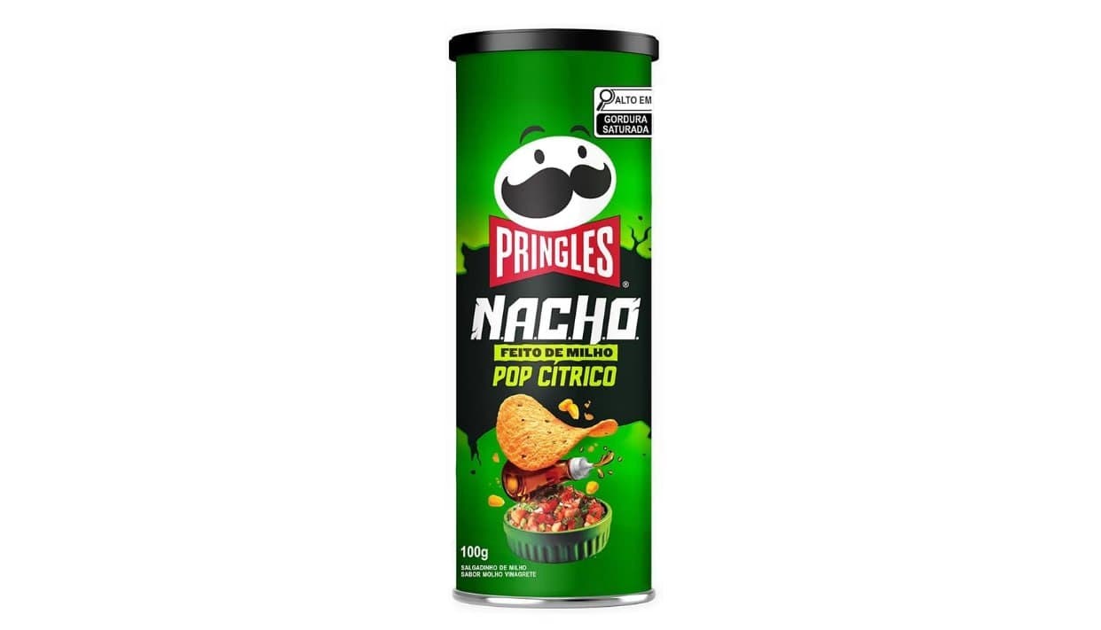 10x Pringles Nacho Cítrico 100g