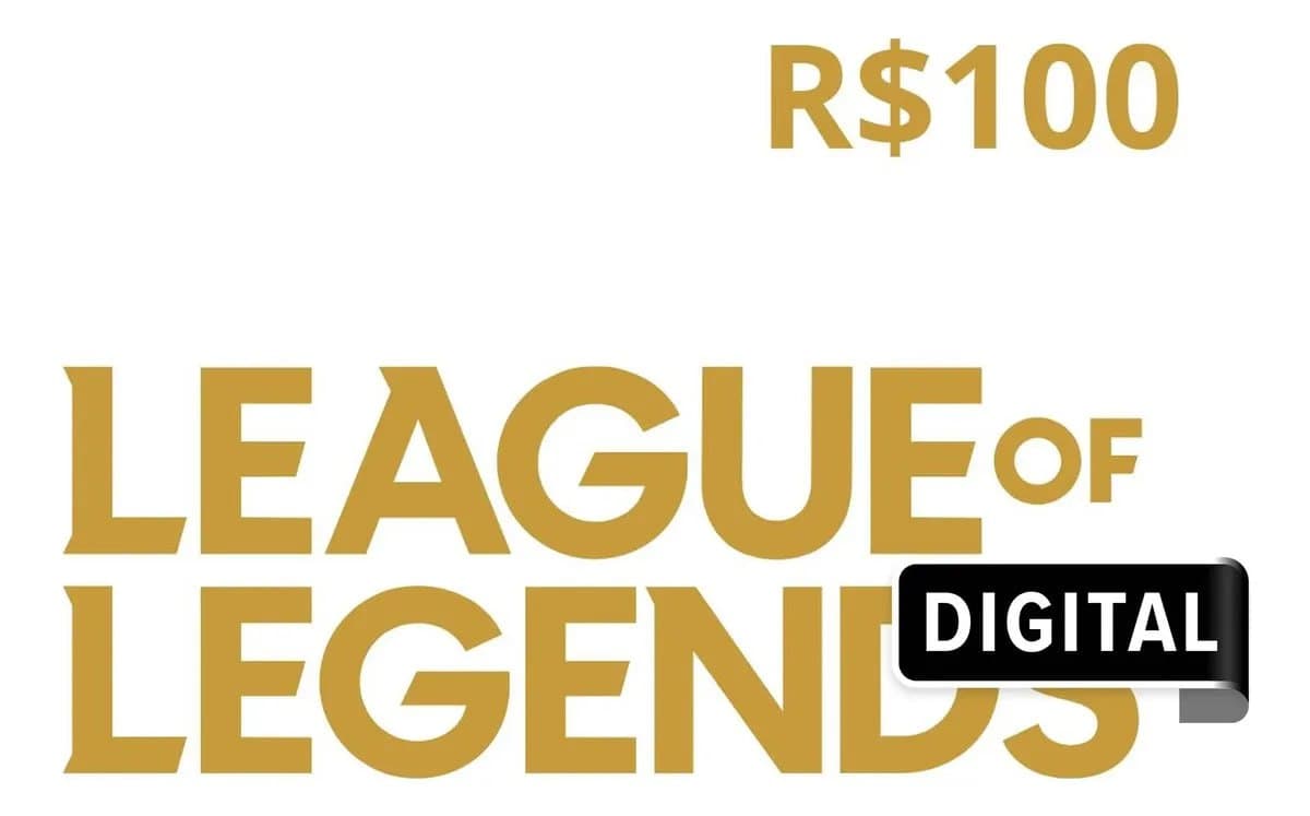 League of Legends R$100 (Digital)