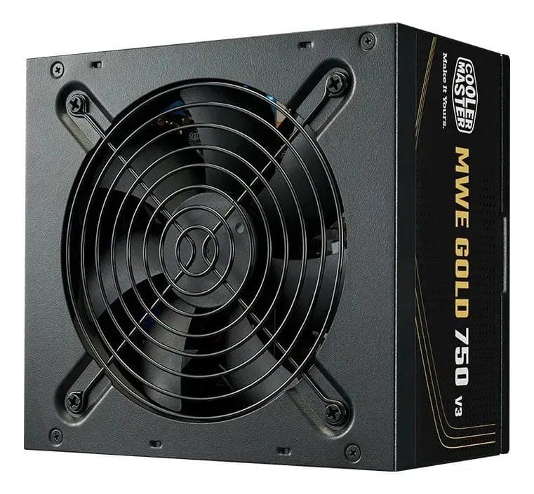 750w Fonte Cooler Master Mwe Gold 750 V3 Atx 3.1 80 Plus Gold