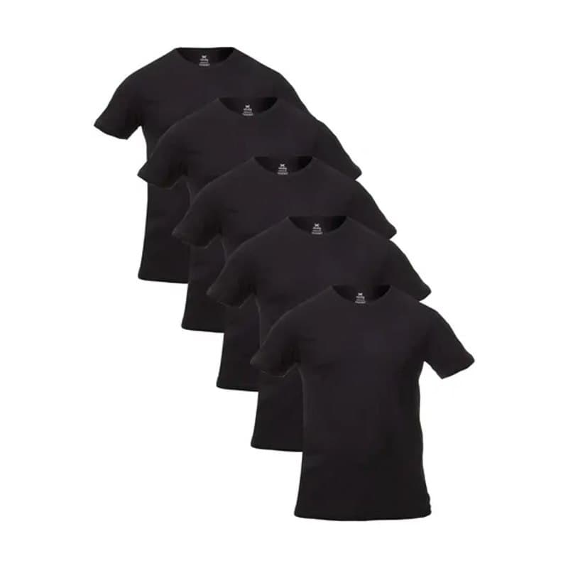 Kit Com 5 Camisetas Masculinas Básicas Slim Hering 4fv31den