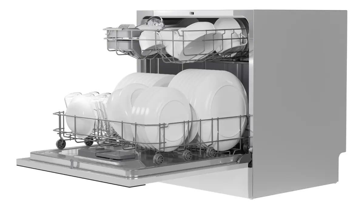 Lava Louças 8 Serviços Branco Touch Plus Midea 110V