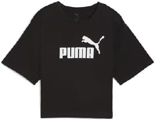 Camiseta Puma Essentials Cropped No. 1 Logo Relaxed Tee