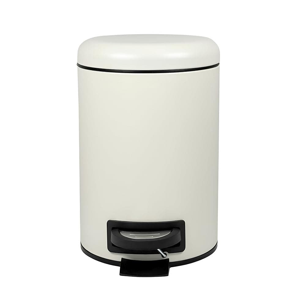 Lixeira com Pedal e Balde Brinox Class 5 L Branco