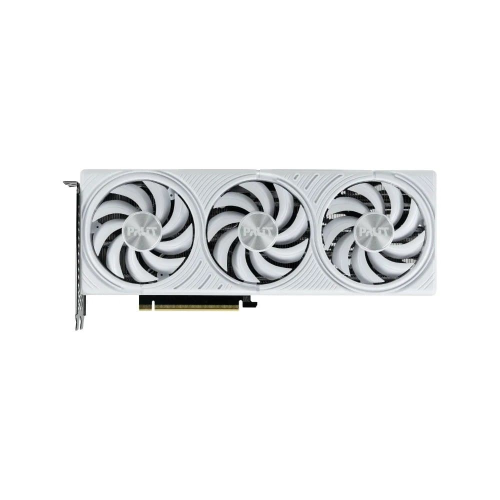Placa de Video Palit GeForce Rtx 5070 White Oc 12Gb Gddr7 192bit 3-Dp e Hdmi - Ne75070u19k9-Gb2050w