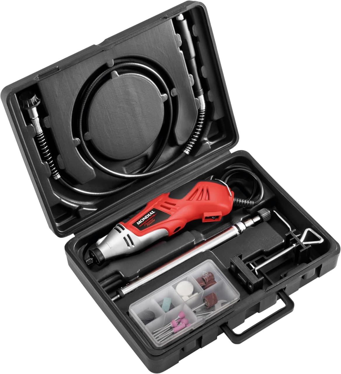 MONDIAL Micro Retífica, Vermelho/Preto, 180W, 110V - FMR-02