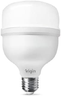 Lâmpada Bulbo LED T 40W 6500K Elgin Bivolt Luz Branca Fria