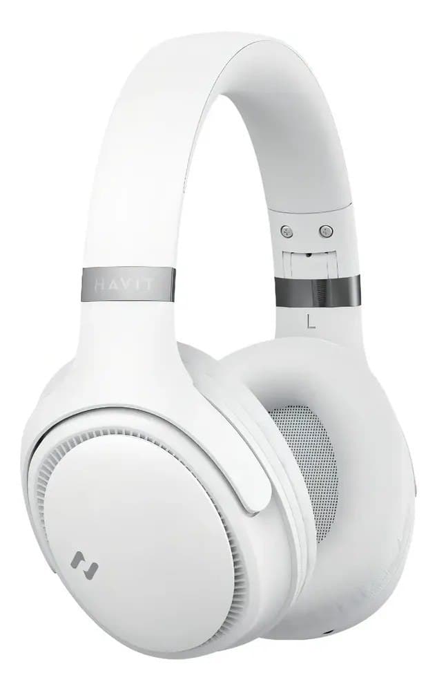 Heaphone Havit H630bt Bluetooth 5.3 On-ear 3d 55h Cor - Branco