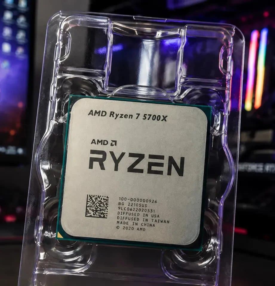 Processador Amd Ryzen 7 5700x Oem Sem Cooler