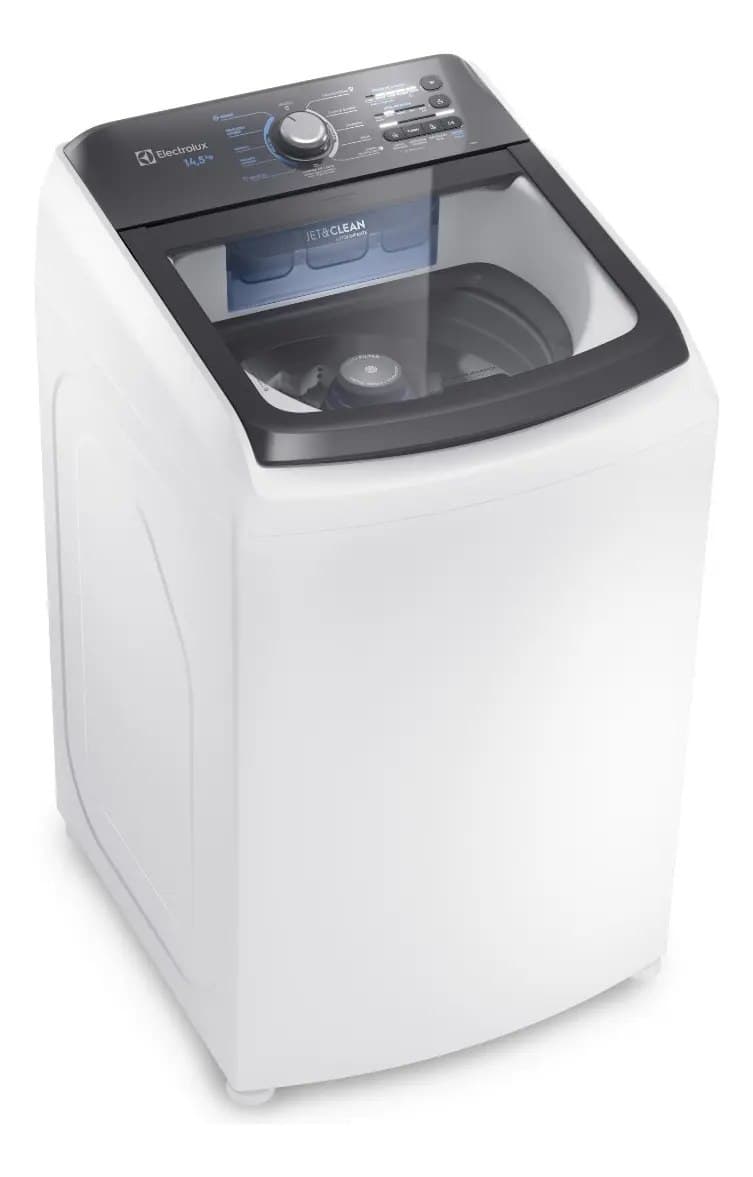 Máquina De Lavar Electrolux 14,5kg Efficient Jetclean Lee15 Branco 110V