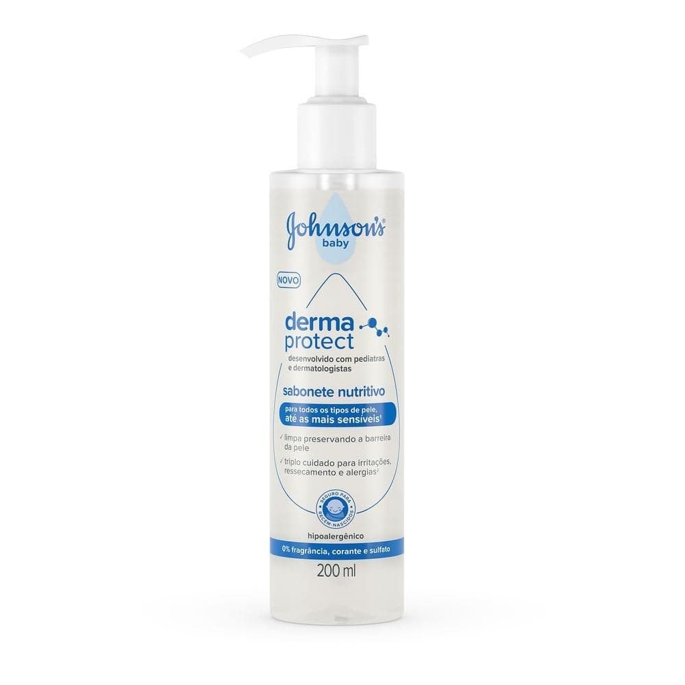 Sabonete Nutritivo Derma Protect Johnson'S Baby 200ml