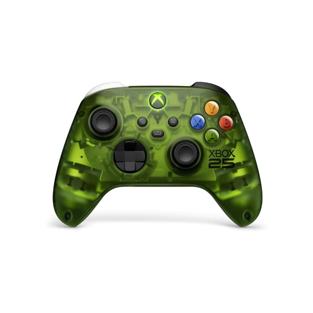 Controle sem fio XBOX - X25 Edição Especial de 25 anos - XBOX Series X/S, XBOX One, PCs, TVs, Mobile