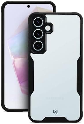 Gshield Capa Case Capinha Dual Shock Sense Preta Acabamento Premium Proteção Contra Arranhões, Quedas e Impactos para Samsung Galaxy (A35 5G)