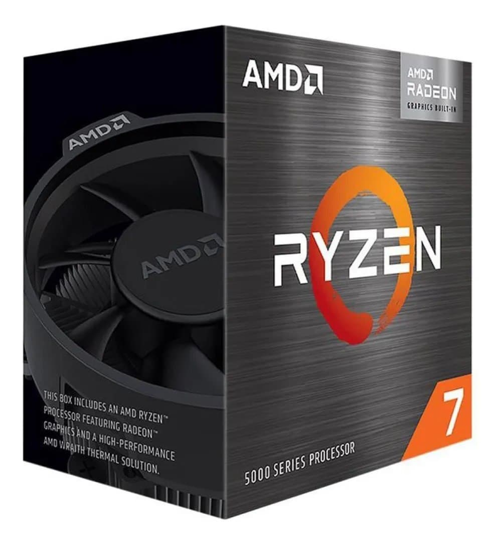 Processador Amd Ryzen 7 5700, 8-cores 16-threads 3.7ghz Am4