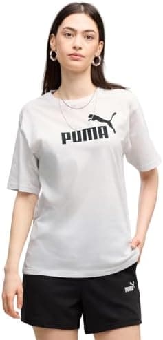 Camiseta Puma Essentials No. 1 Logo Relaxed Feminina
