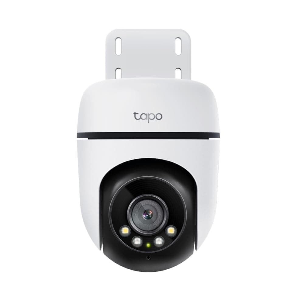 Tp-Link Tapo C510w Câmera de Segurança Wi-Fi Externa 2K 3Mp, Rotação 360°, Visão Noturna Colorida, Detecção de Pessoas por Ia e Rastreamento, Ip65, Áudio Bidirecional e MicroSD até