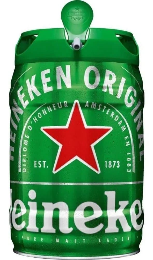 Barril De Cerveja Heineken - 5 Litros - Gelagem Rápida