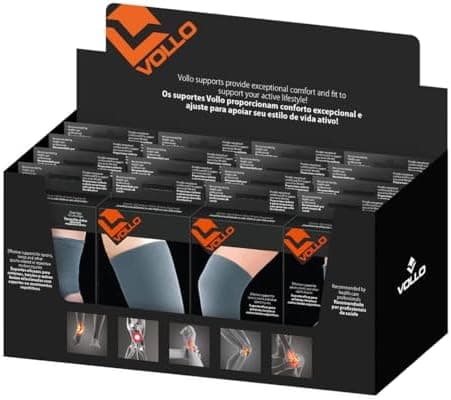 Vollo Caixa Com 24 Suportes Elásticos