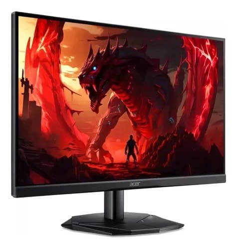 Monitor Gamer Acer Nitro 23.8 200hz 2ms Fhd Hdmi Va Kg241y-X3Bip Preto