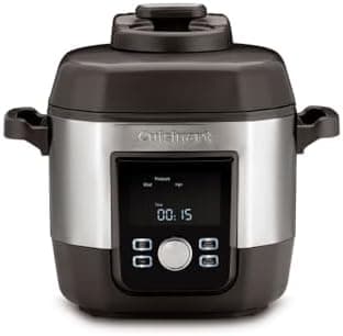 Panela de Pressão Elétrica Cuisinart 5,7 Litros Multicooker de Alta Pressão 1800W 127V