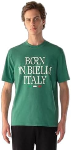 Camiseta Masculina Fila Comfort Born In Biella Letter