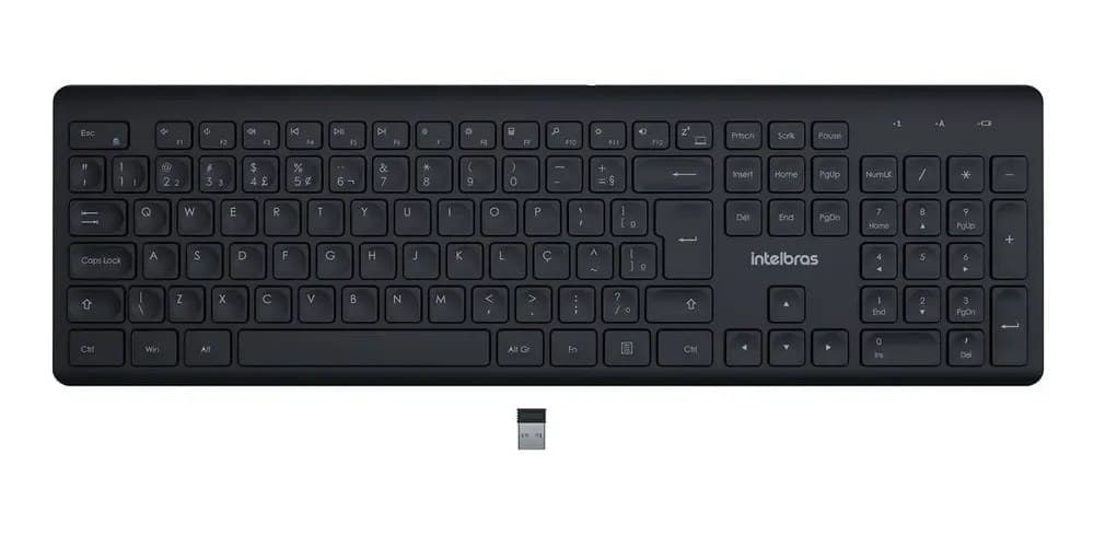 Teclado Sem Fio Intelbras Tsi50 Clique Silencioso
