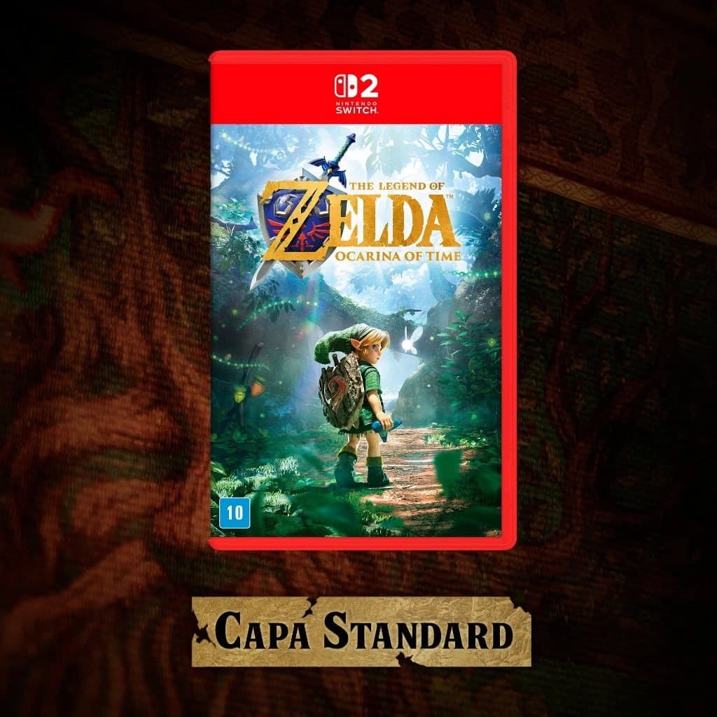 The Legend Of Zelda: Ocarina Of Time – Capa Regular – Nintendo Switch 2
