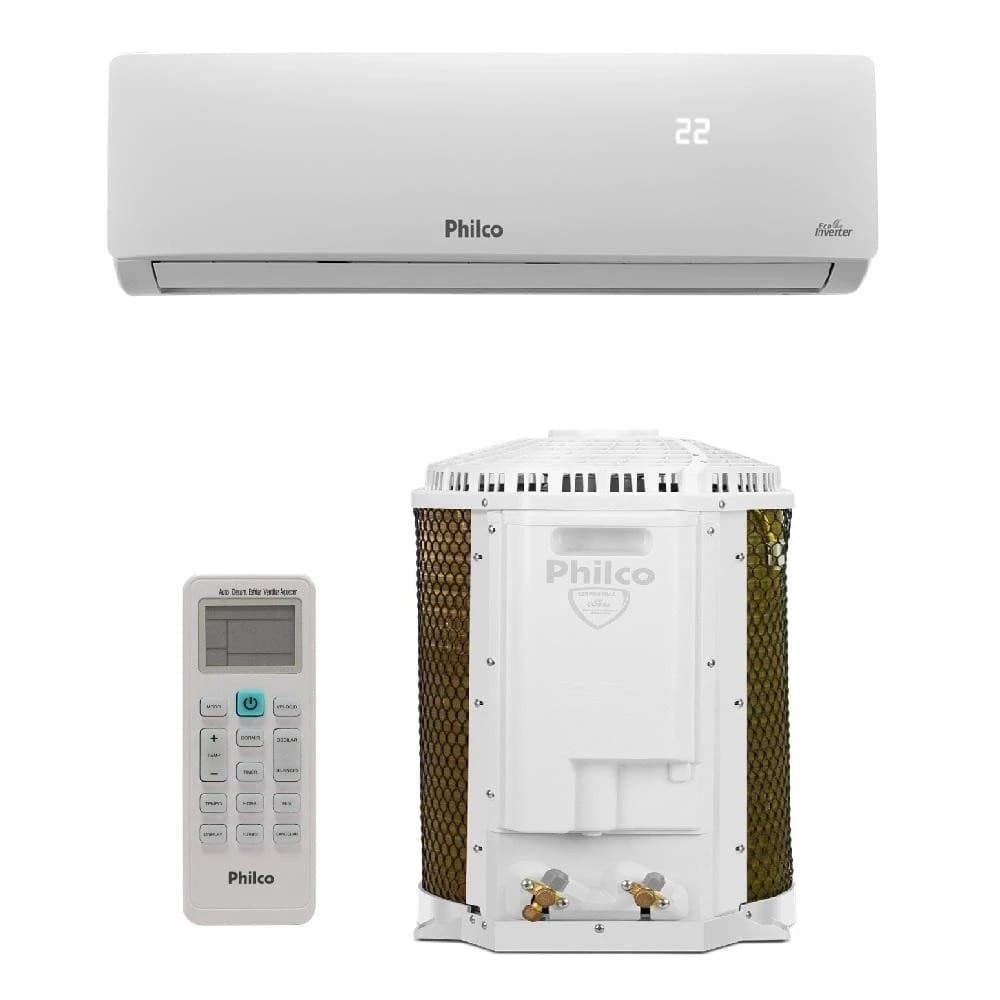 Ar Condicionado Split Philco Hi Wall Inverter 12.000 Btu/h Frio Monofásico Branco Pac12fc 220V