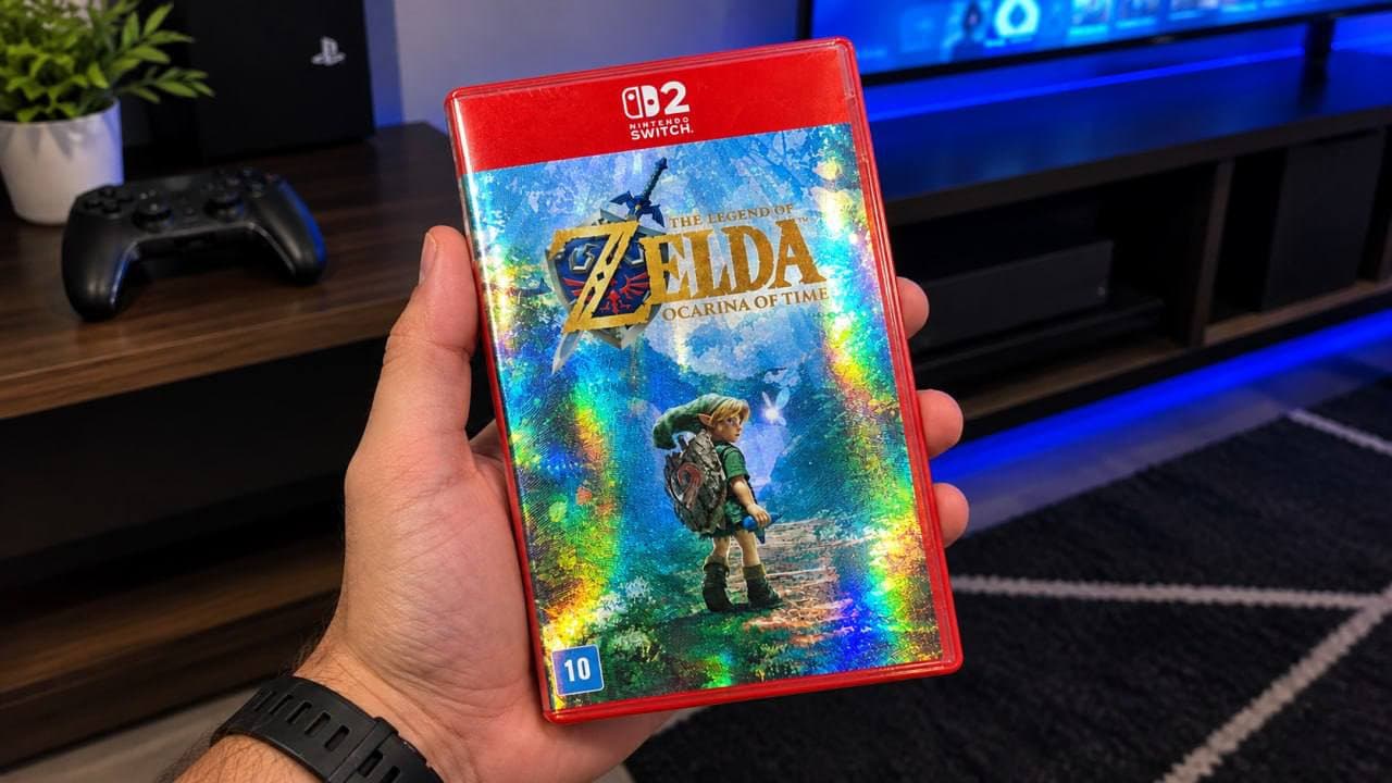 The Legend Of Zelda – Ocarina Of Time Capa Foil