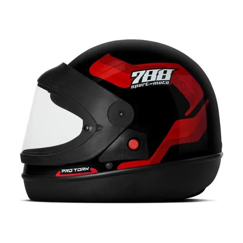 Capacete Fechado Feminino Masculino Unissex Sport Moto 788