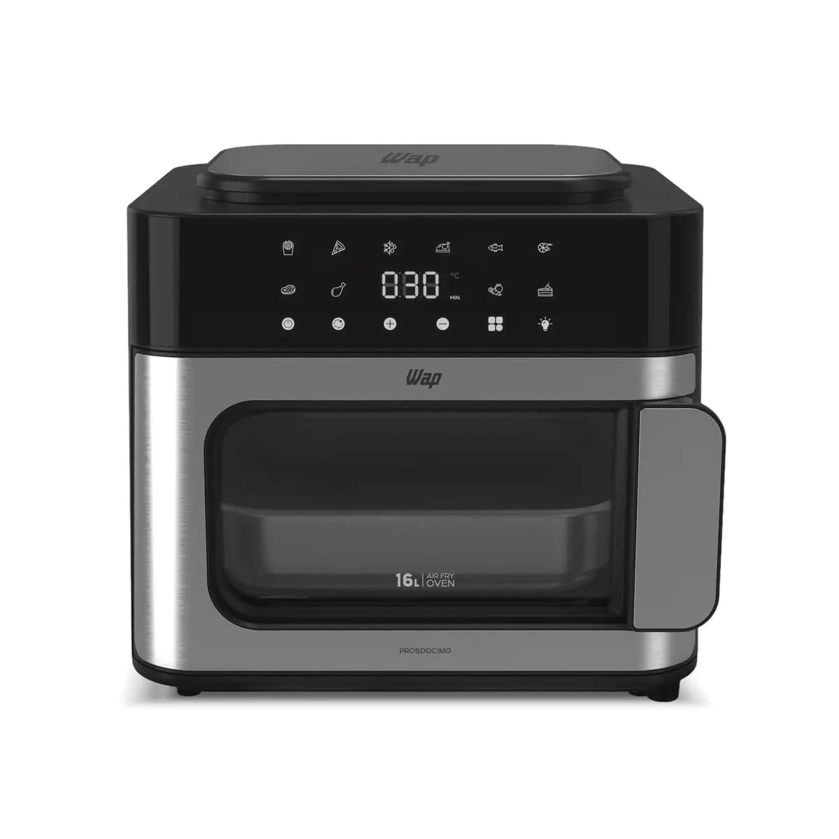 Air Fryer Wap Multi-comb Digital Wafc16 De 16l Preto E Cinza