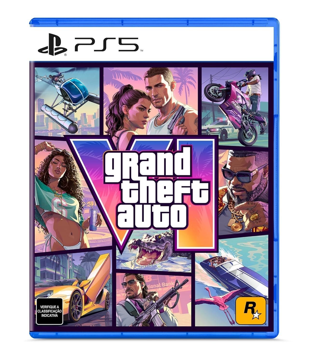 Grand Theft Auto VI - PlayStation 5 PS5 GTA6 GTA 6