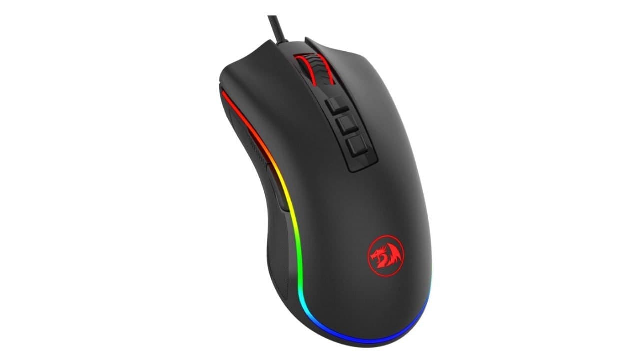 Mouse Gamer Redragon Cobra V3, Preto, Rgb, Pmw3327