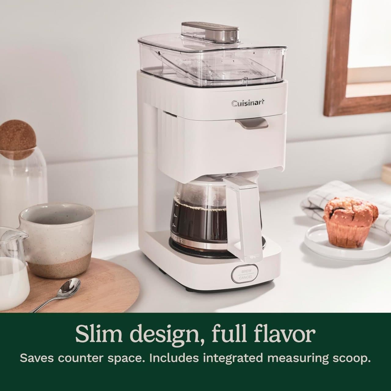 CUISINART SOHO DCC-5 Cafeteira de 5 xícaras, trufa, DCC-5TR