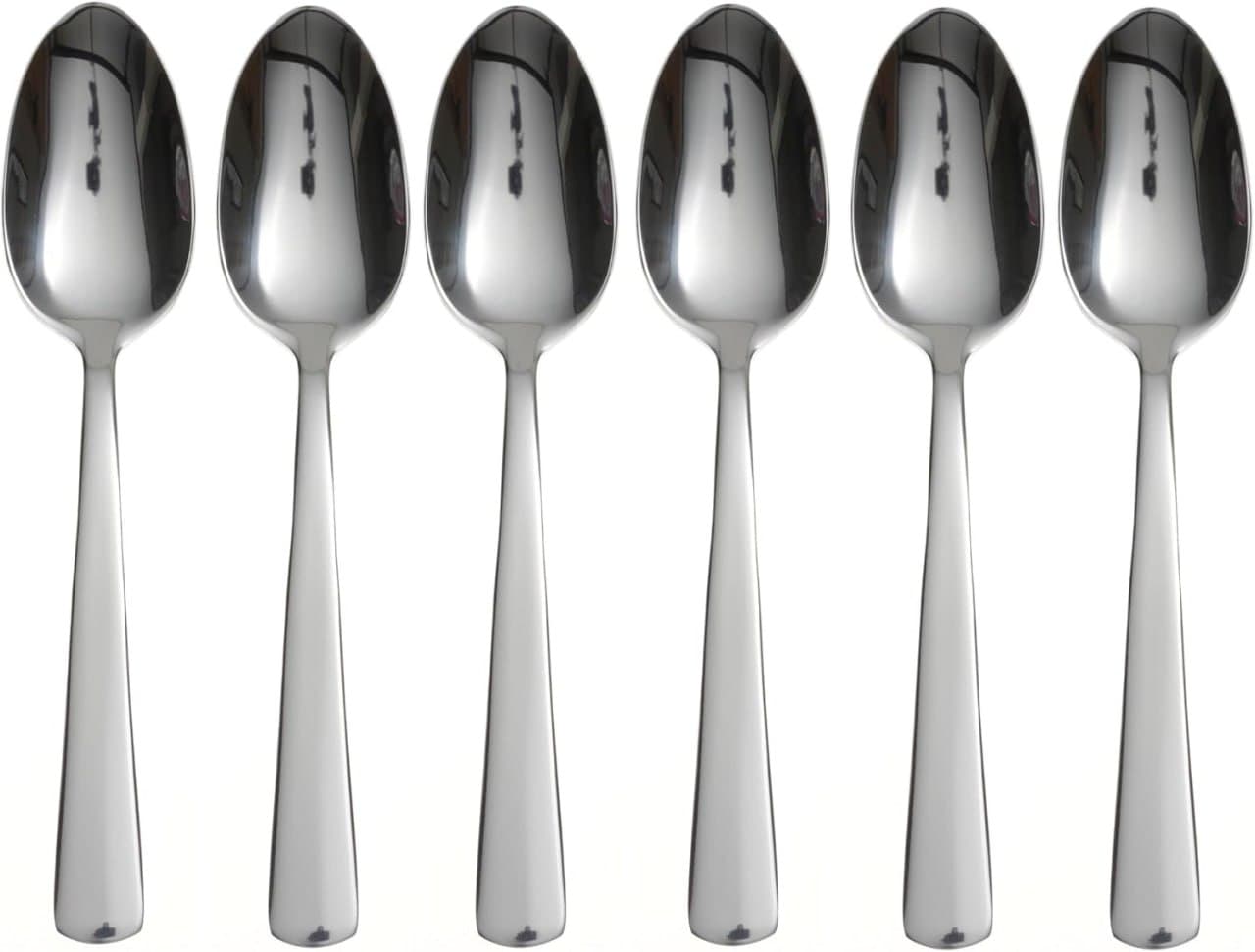 Oneida Colheres de jantar H084006D Aptitude Everyday Flatware, conjunto de 6, 18 cm C x 3,8 cm L