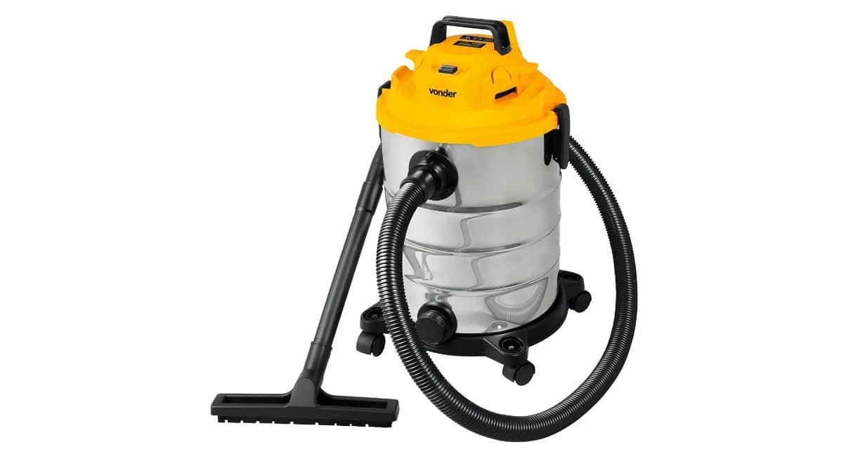 Aspirador De Pó e Líquidos 1200w 30 Litros Apv 1230 Linha Profissional Vonder