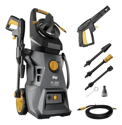 Lavadora e Desobstruidora de Alta Pressão Wap Wl 2660 Turbo Ultra 127V