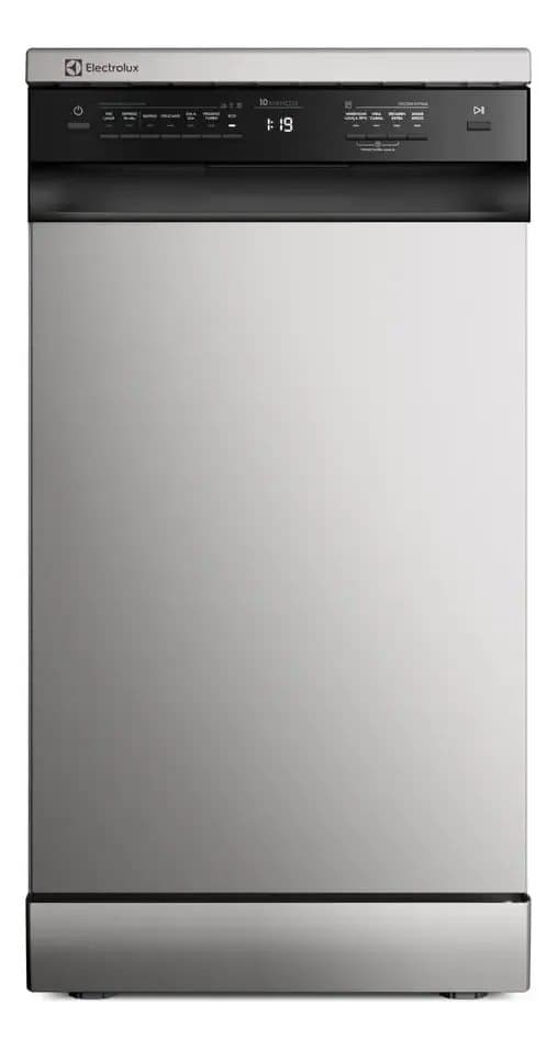 Lava-louça Electrolux 10 Serviços Inox Lava E Seca 50' Ls10e Prateado