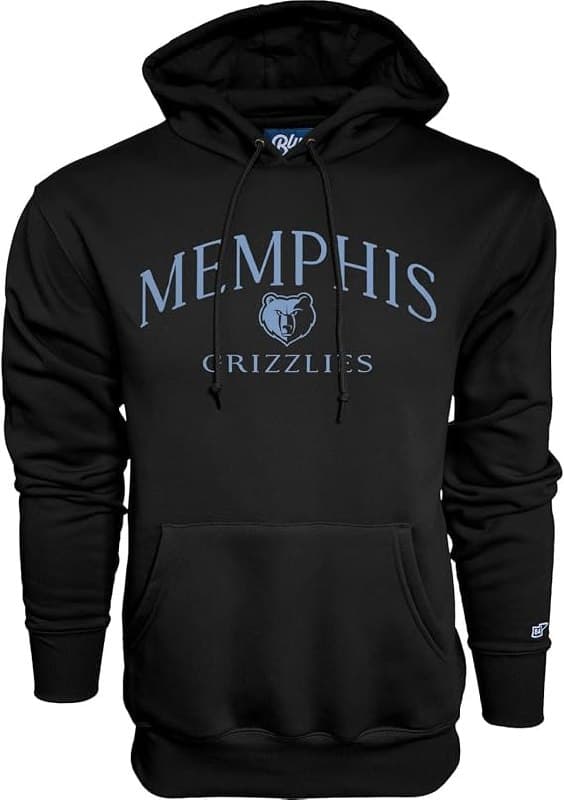 Blue 84 Moletom com capuz padrão NBA oficialmente licenciado bordado inovador, cor secundária