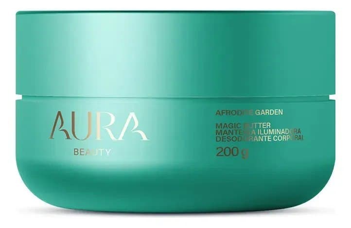 Manteiga Iluminadora Afrodite Garden Aura Beauty Jade Picon 200g