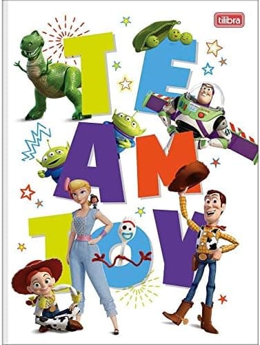 Caderno Brochurao Capa Dura Toy Story 80Fls. Pacote Com 05-81217