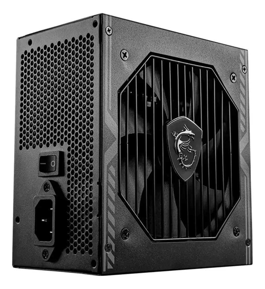 Fonte Msi Mag A650bnl, 650W, 80 Plus Bronze, Pfc Ativo, Com Cabo, Preto - 306-7Zp2b22-Ce0
