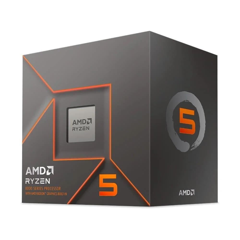 Processador Amd Ryzen 5 8500G, 3.5 GHz (5.0GHz Max Turbo), Cache 22Mb, 6 Núcleos, 12 Threads, Am5, Com Vídeo Integrado - 100-100000931Box