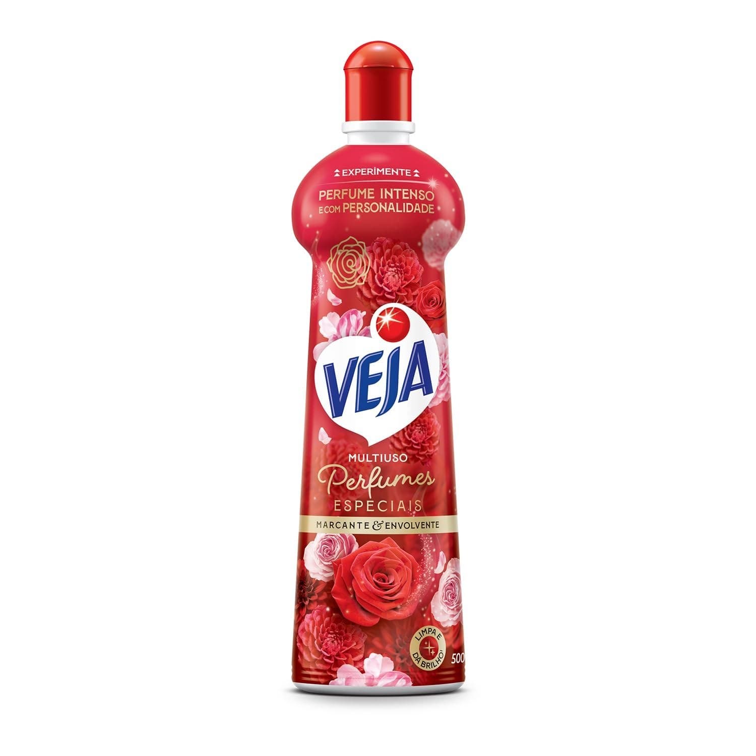 10x Limpador Multiuso Veja Perfumado Marcante e Envolvente 500ml