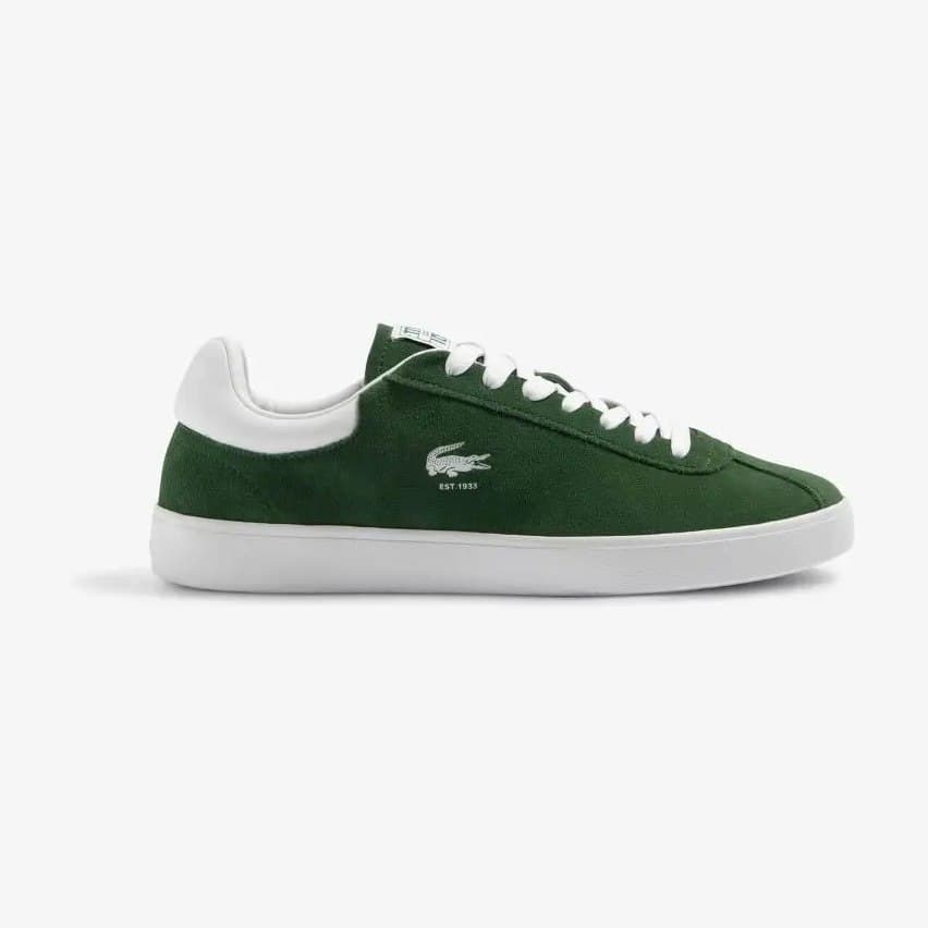 Tênis Lacoste Masculino Baseshot em Couro - Tam 40