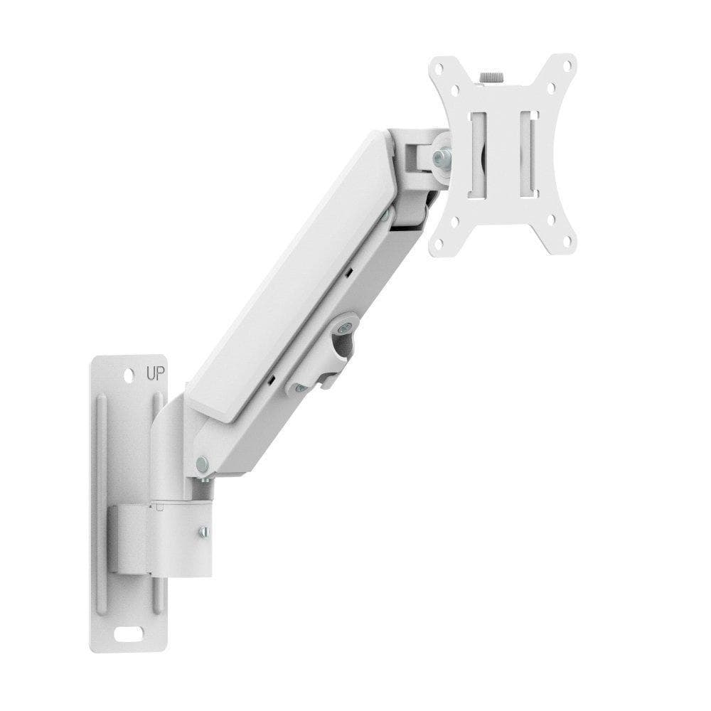 Suporte de Parede Articulado para Monitor de 17" a 32" Ergofirst, Ajuste com Pistão a Gás, Branco - G16-111-W